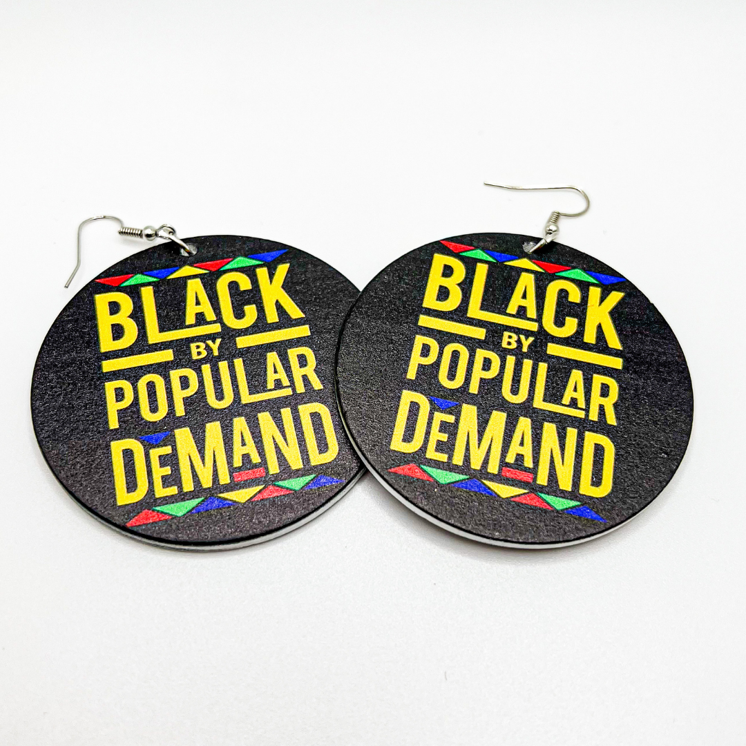 Black by Popular Demand Fashion Earrings