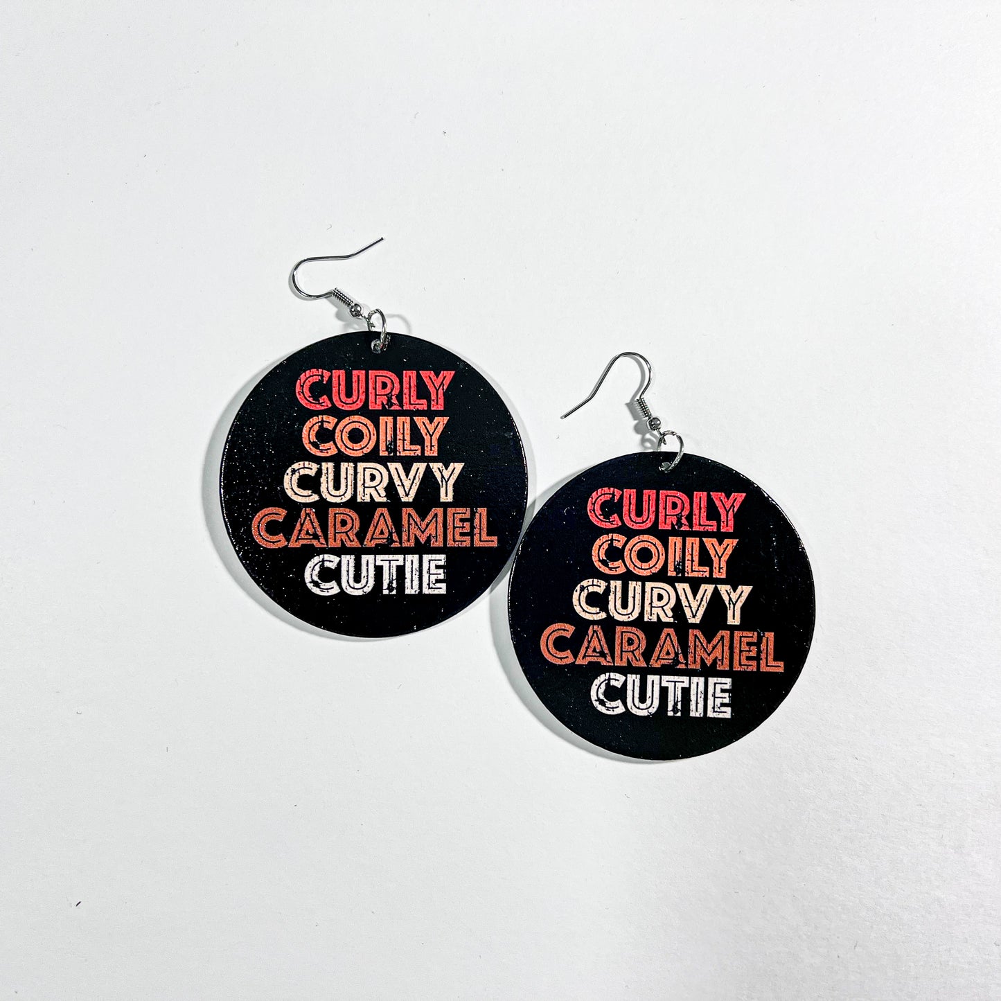 Curly & Coily Fashion Earrings